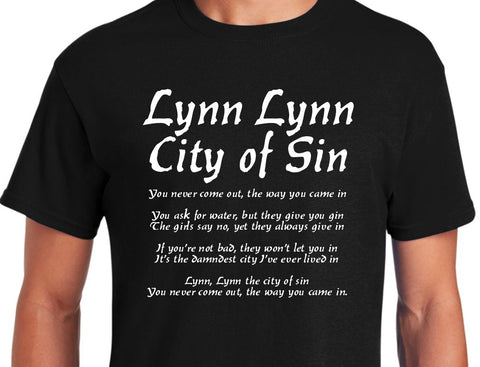 Lynn Lynn City of Sin - Black Adult T-Shirt