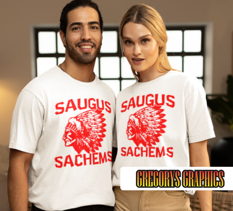 Saugus Sachem New Sachem White T-Shirt