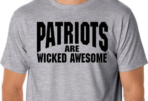 Patriots are wicked awesome