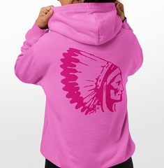 Proud Saugus Sachem PINK Hoodie - Adult Sizes