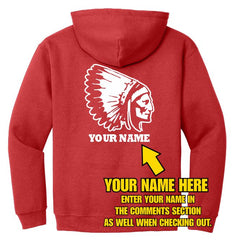 Class of "YOUR YEAR" Saugus Sachem Red Hoodie - Adult Sizes