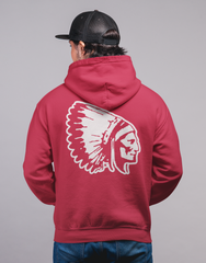 Saugus Sachem HOCKEY - RED Hoodie - Adult Sizes