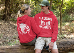 Proud Saugus Sachem Red Hoodie - Adult Sizes