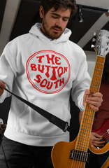 Button South White Hoodie - Adult Sizes