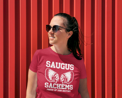 Proud Saugus Sachem Red T-Shirt - Adult Sizes - (FRONT PRINT ONLY)