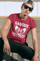 Proud Saugus Sachem Red T-Shirt - Adult Sizes - (FRONT PRINT ONLY)